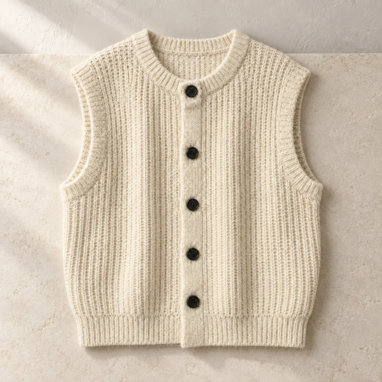 Adeline Textured Vest