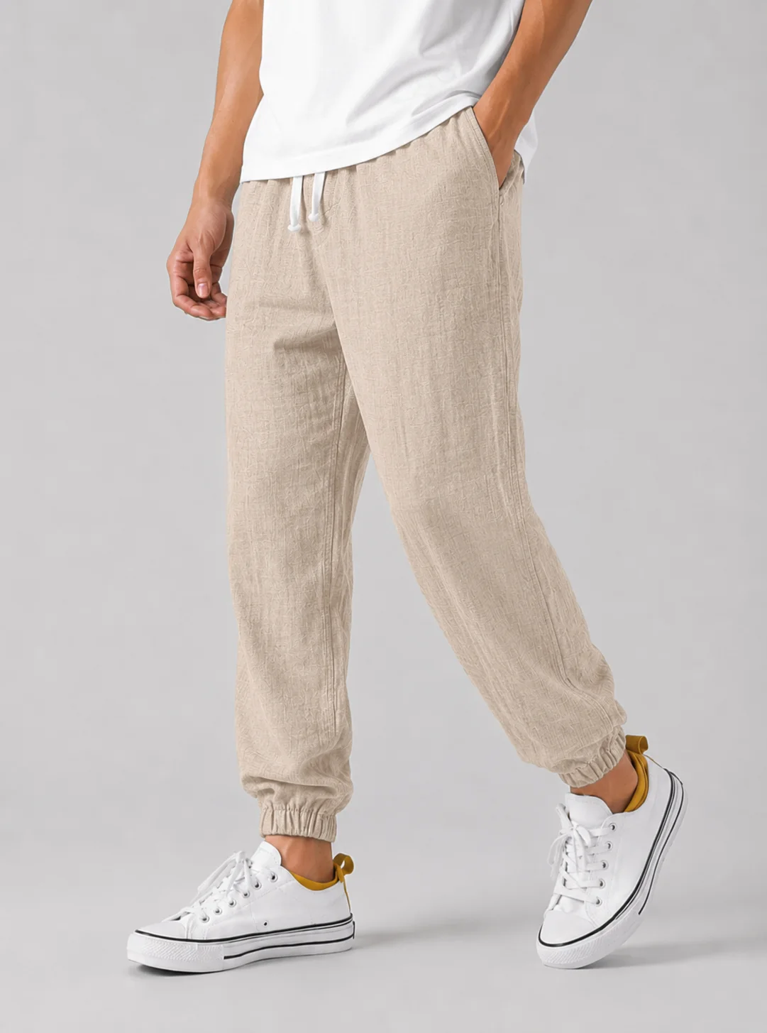 Relaxed Drawstring Trousers — photo 1