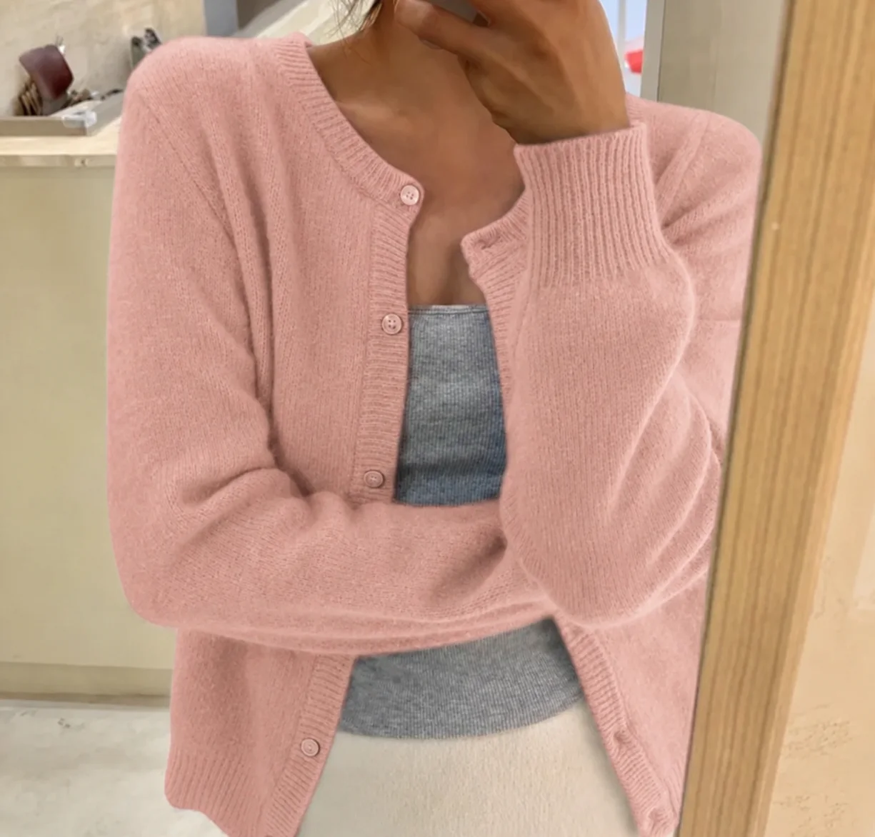 Celia Button Front Cardigan — photo 10