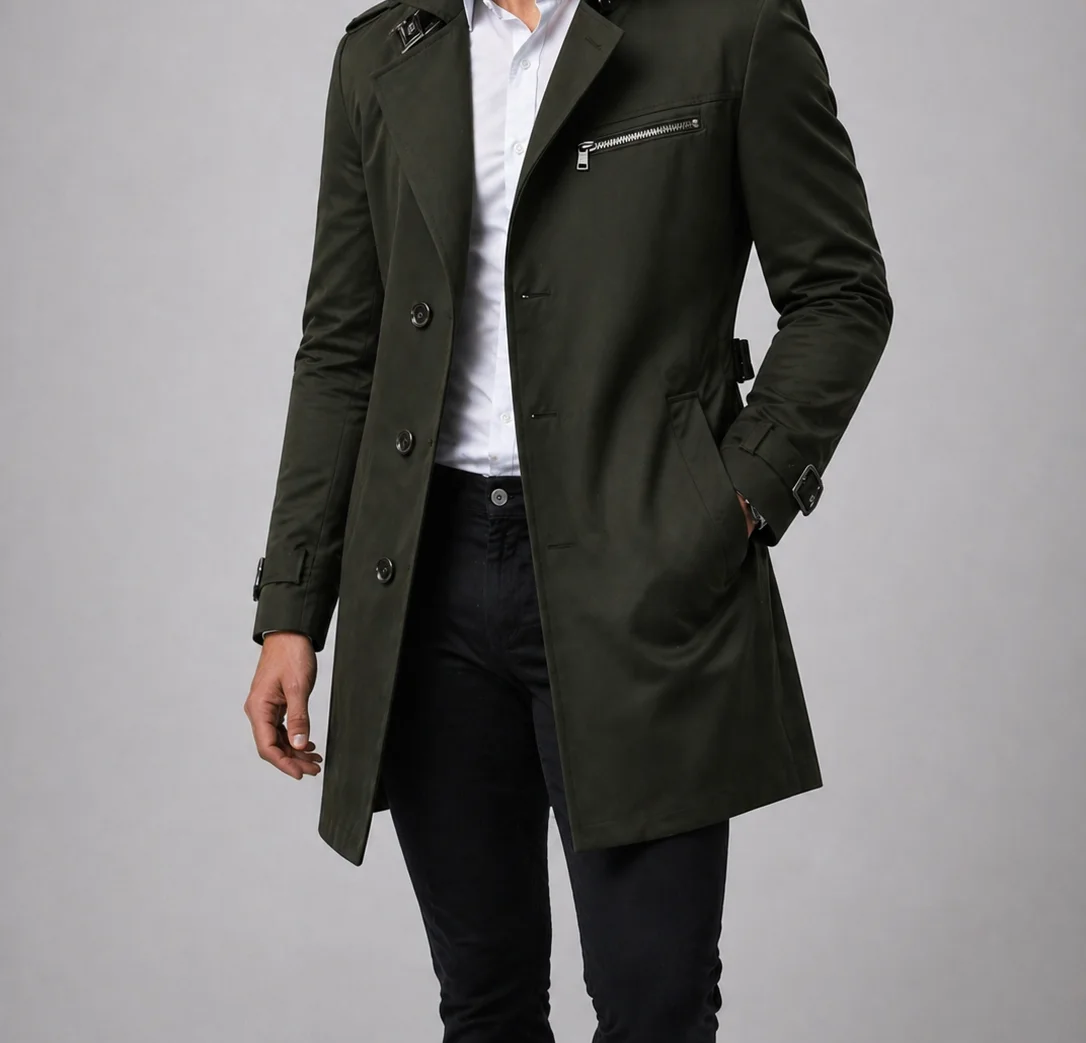 Chester Button Front Coat — photo 8