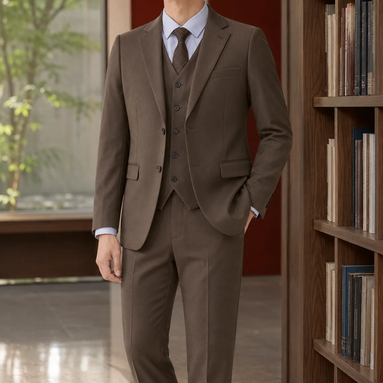 Theodric Three Piece Suit