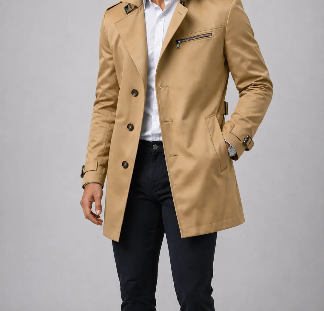 Chester Button Front Coat — photo 5
