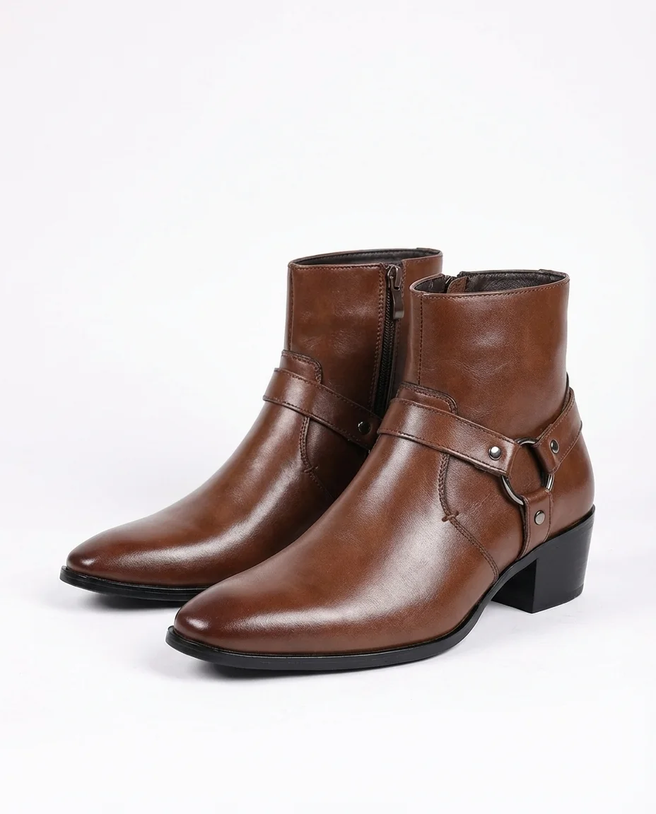 Frontier Harness Ankle Boots