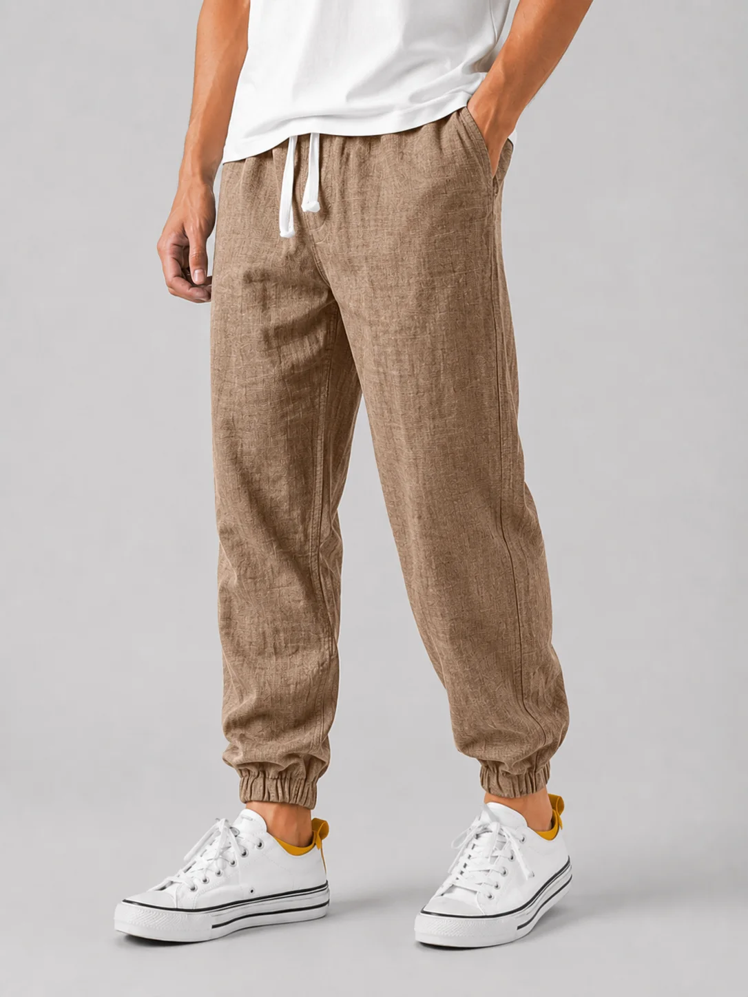 Relaxed Drawstring Trousers — photo 1