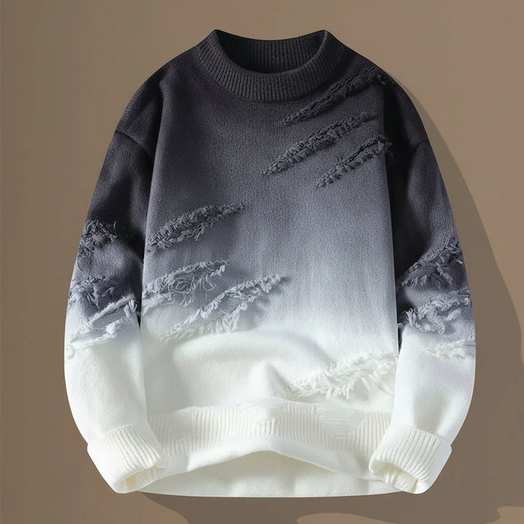 Favian Gradient Knit Sweater