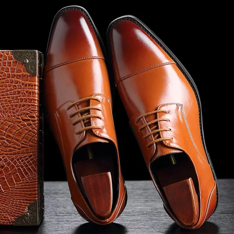 Gentleman Cap Toe Oxfords