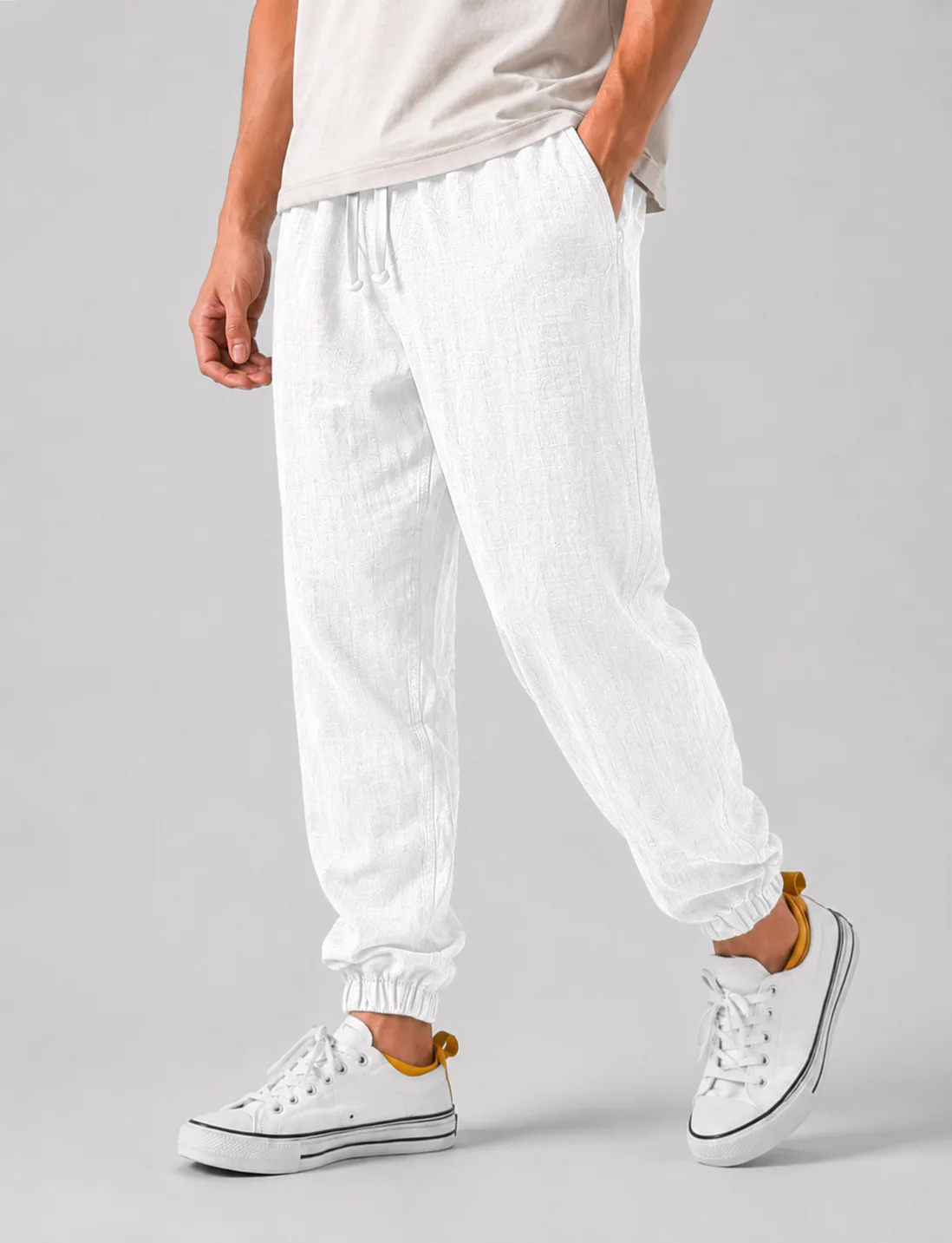 Relaxed Drawstring Trousers — photo 1