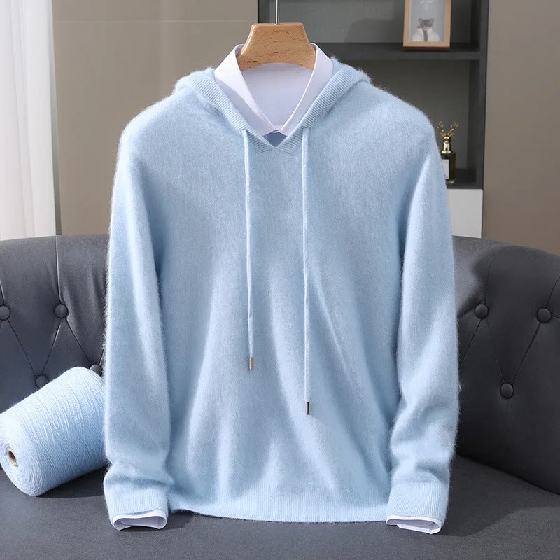 Valencia Drawstring Knit Hoodie