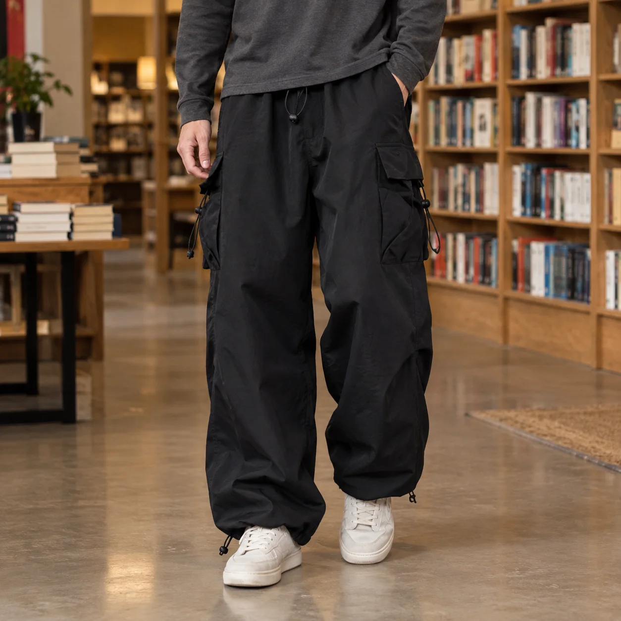 Wyatt Drawstring Cargo Pants