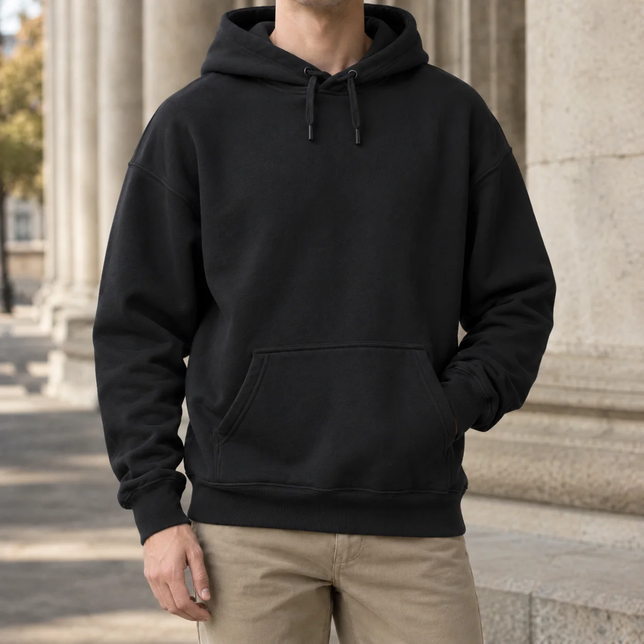 Mathias Drawstring Hoodie — photo 3