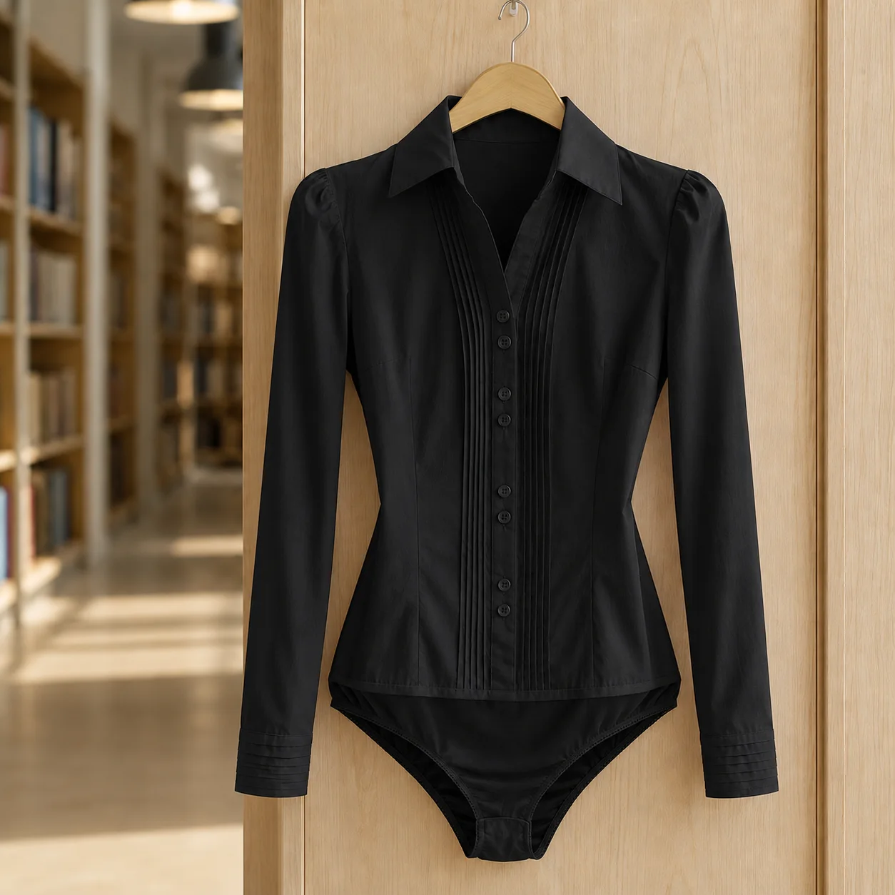 Ninon Button Front Bodysuit — photo 1