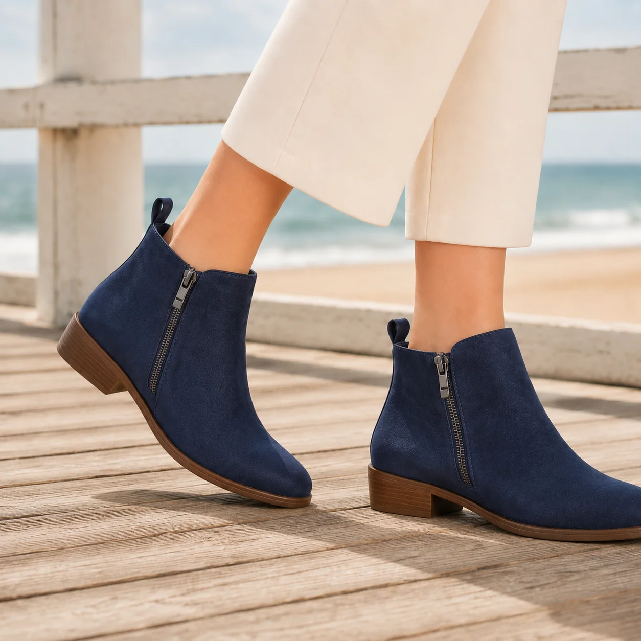 Conti Zip Ankle Boots — photo 1