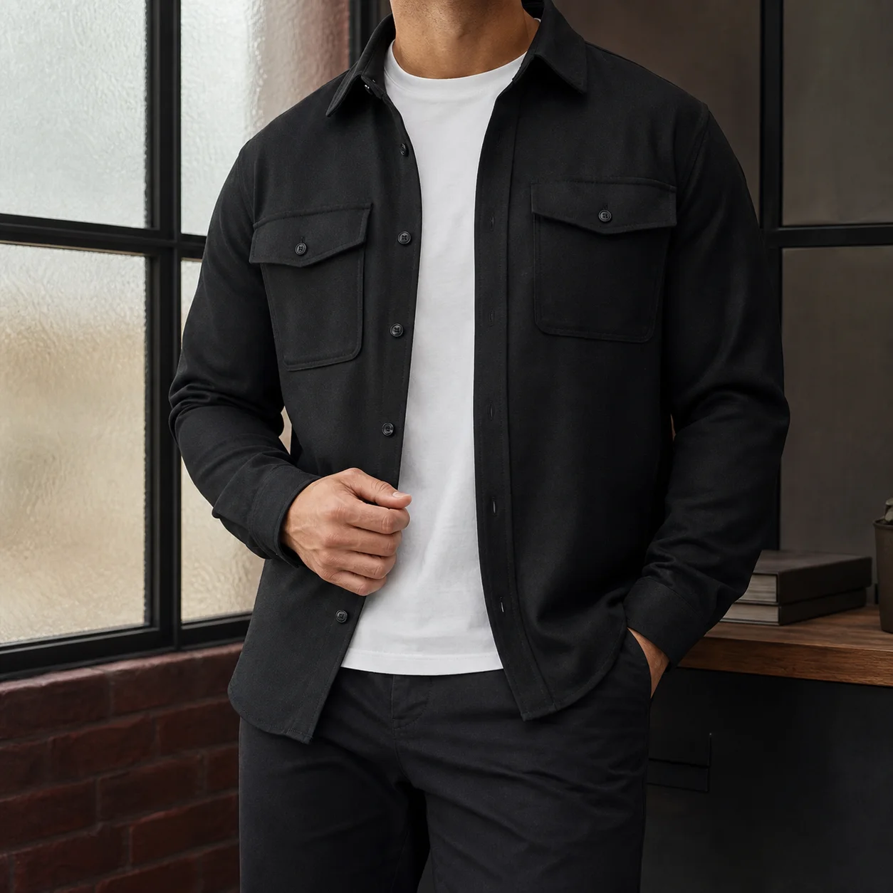 Dario Pocket Overshirt
