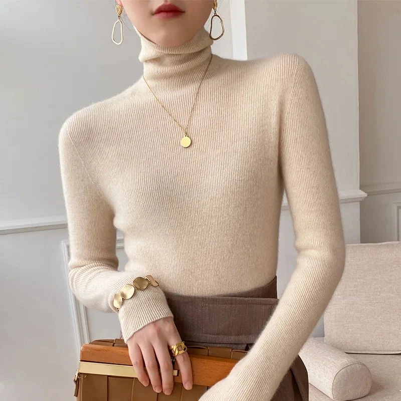 Camille Cashmere Turtleneck