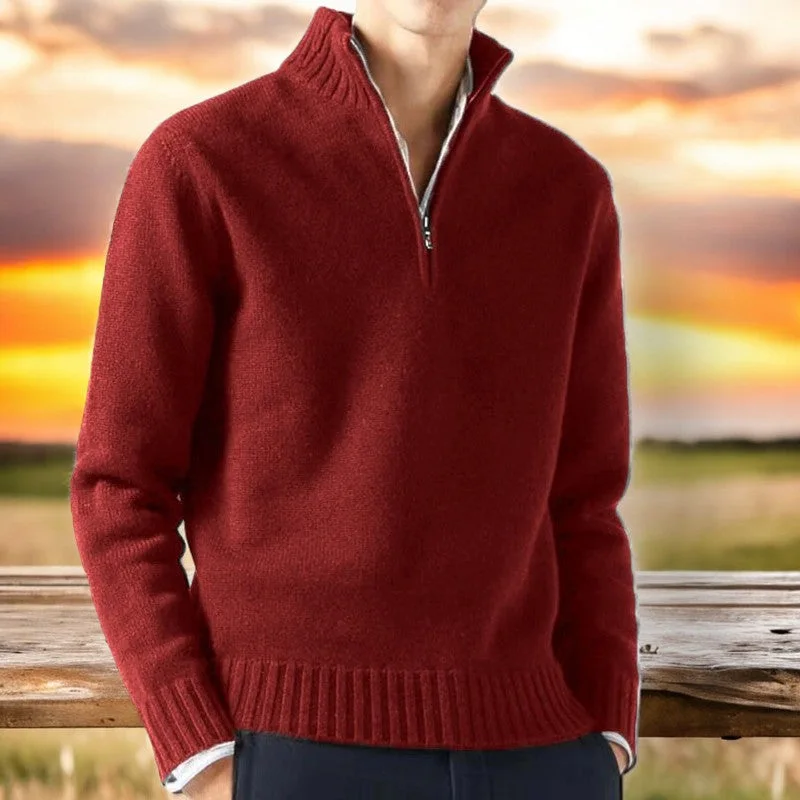 Milancia Quarter Zip Sweater