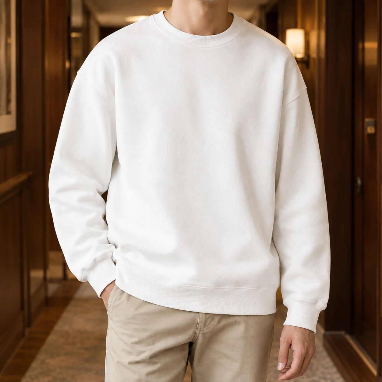 Thibault Crew Neck Sweatshirt