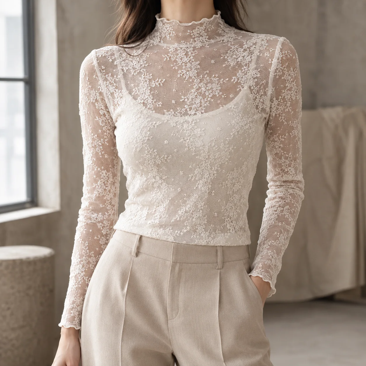 Anouk Lace Top