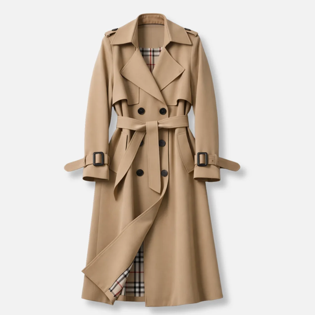 Camille Belted Trench Coat