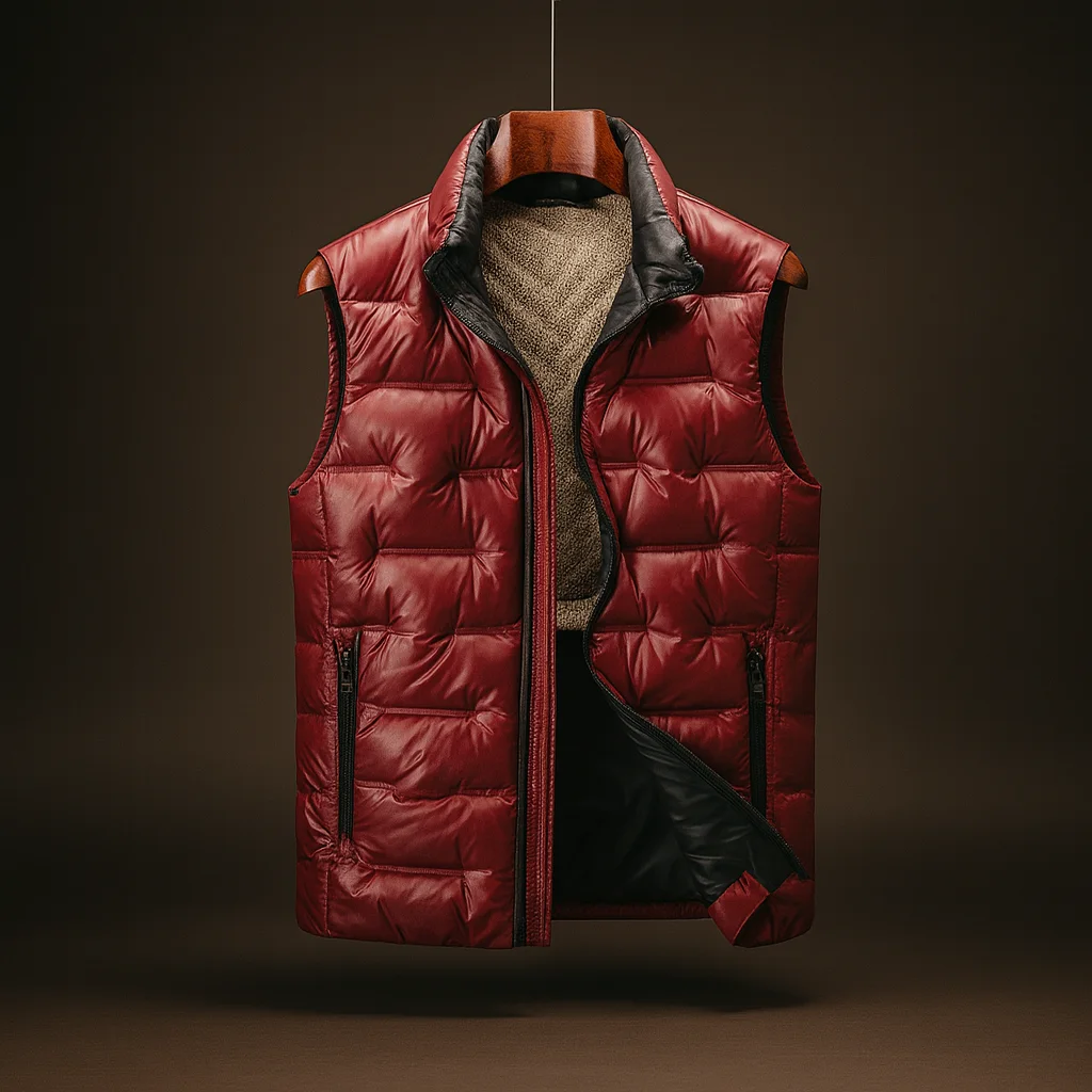 Axton Quilted Zip Vest