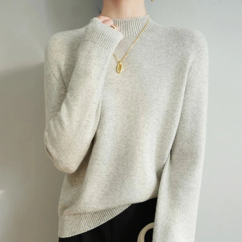 Luna Mock Neck Sweater