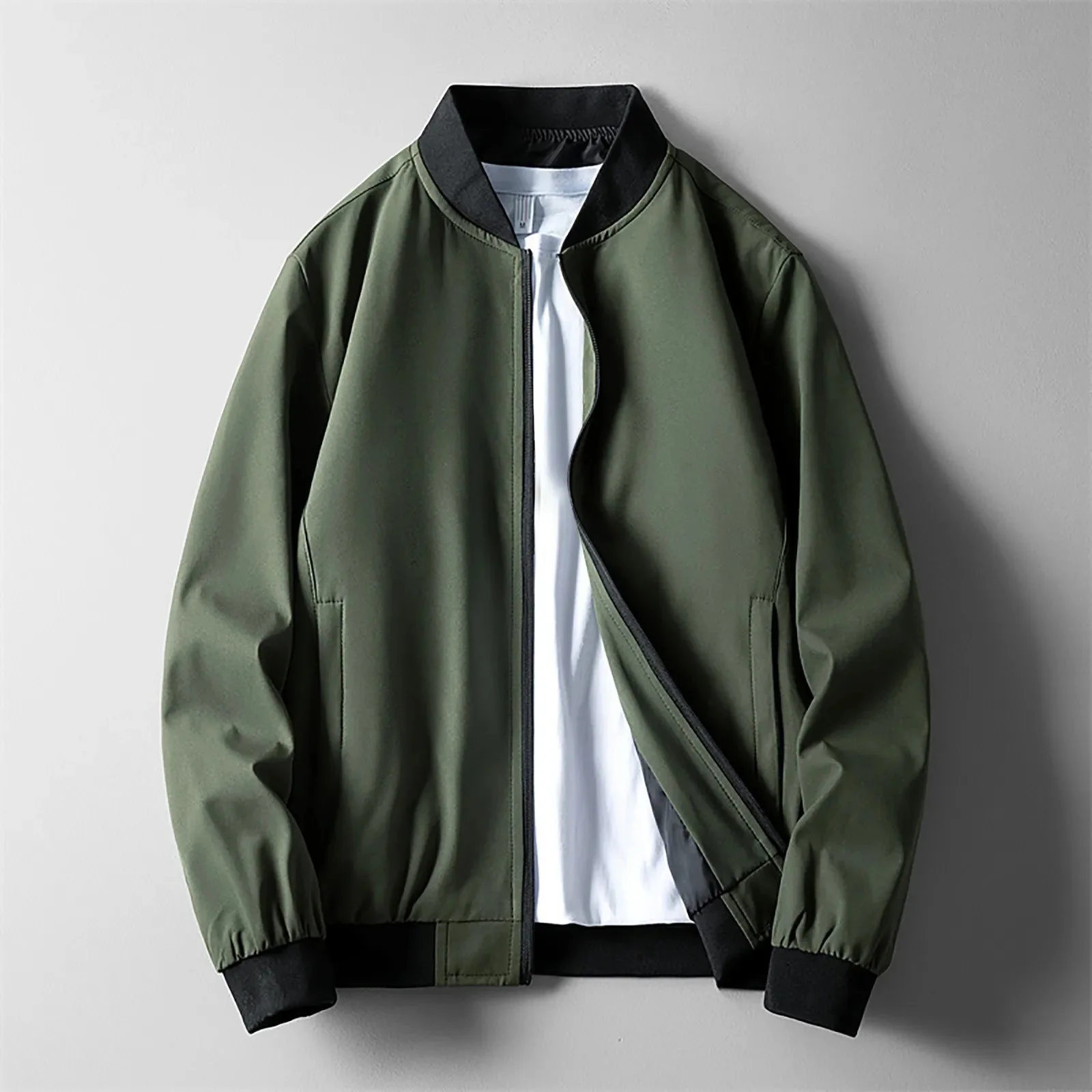 Mercer Zip Bomber — Red