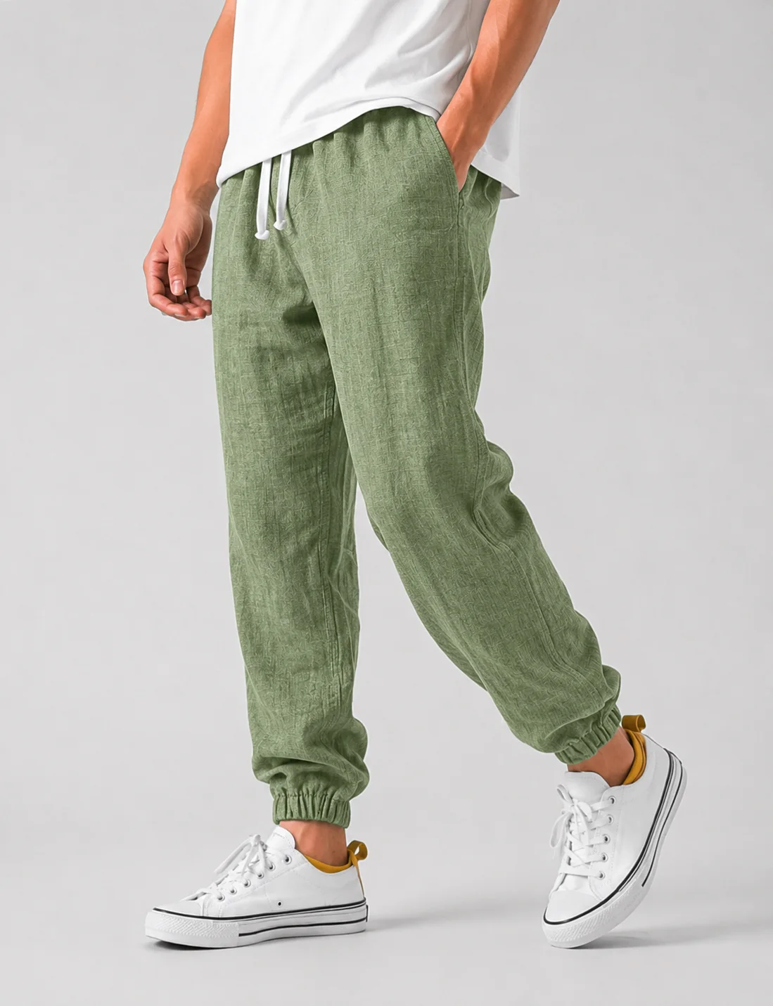 Relaxed Drawstring Trousers — photo 1