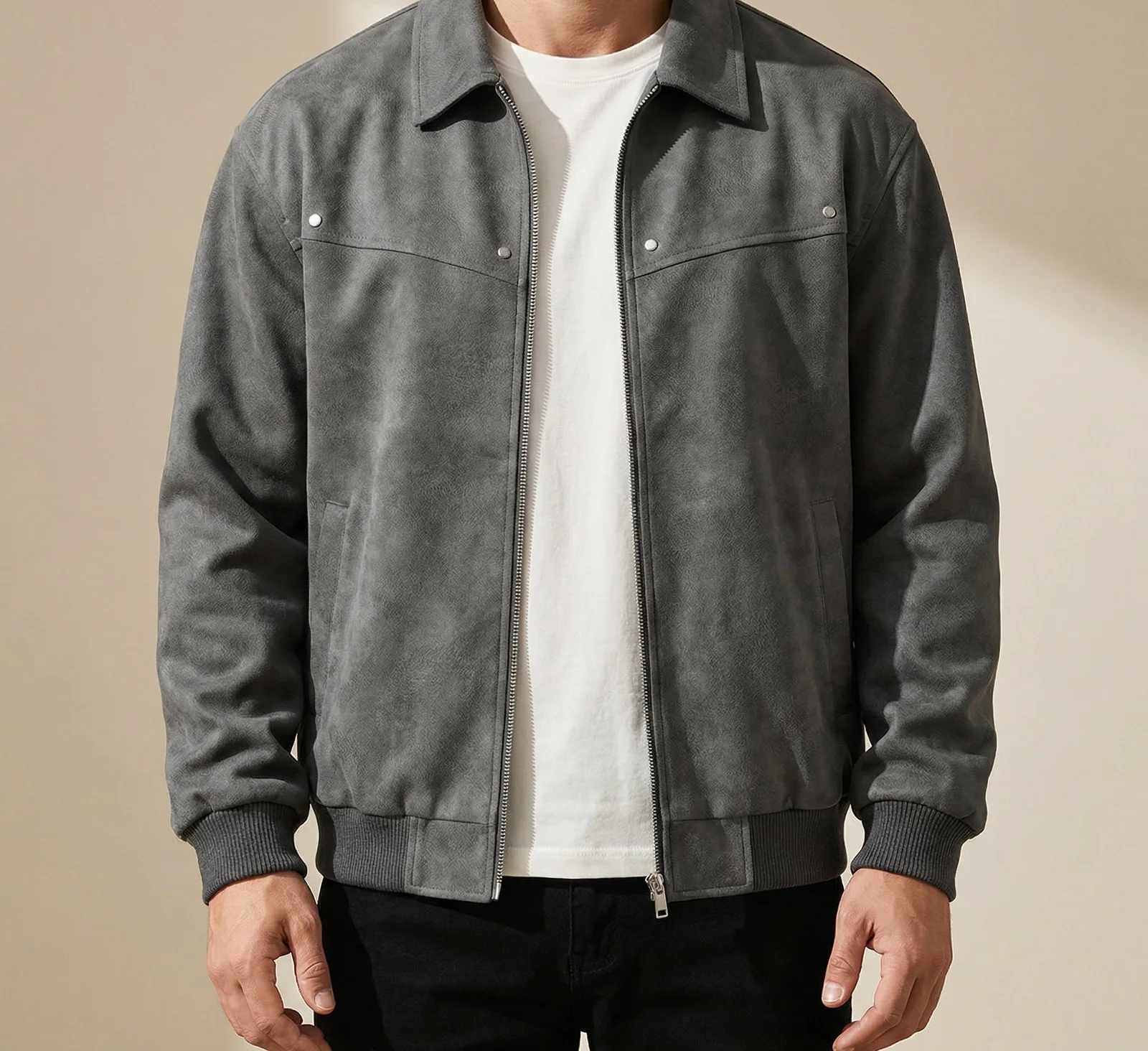 Jacob Zip Collar Jacket — photo 4