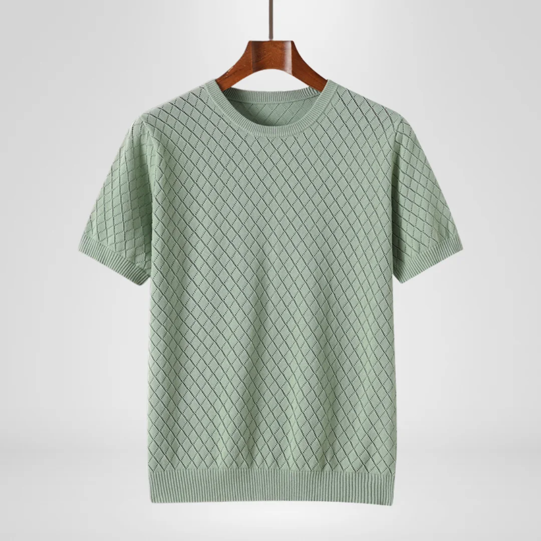 Harrison Diamond Knit Tee